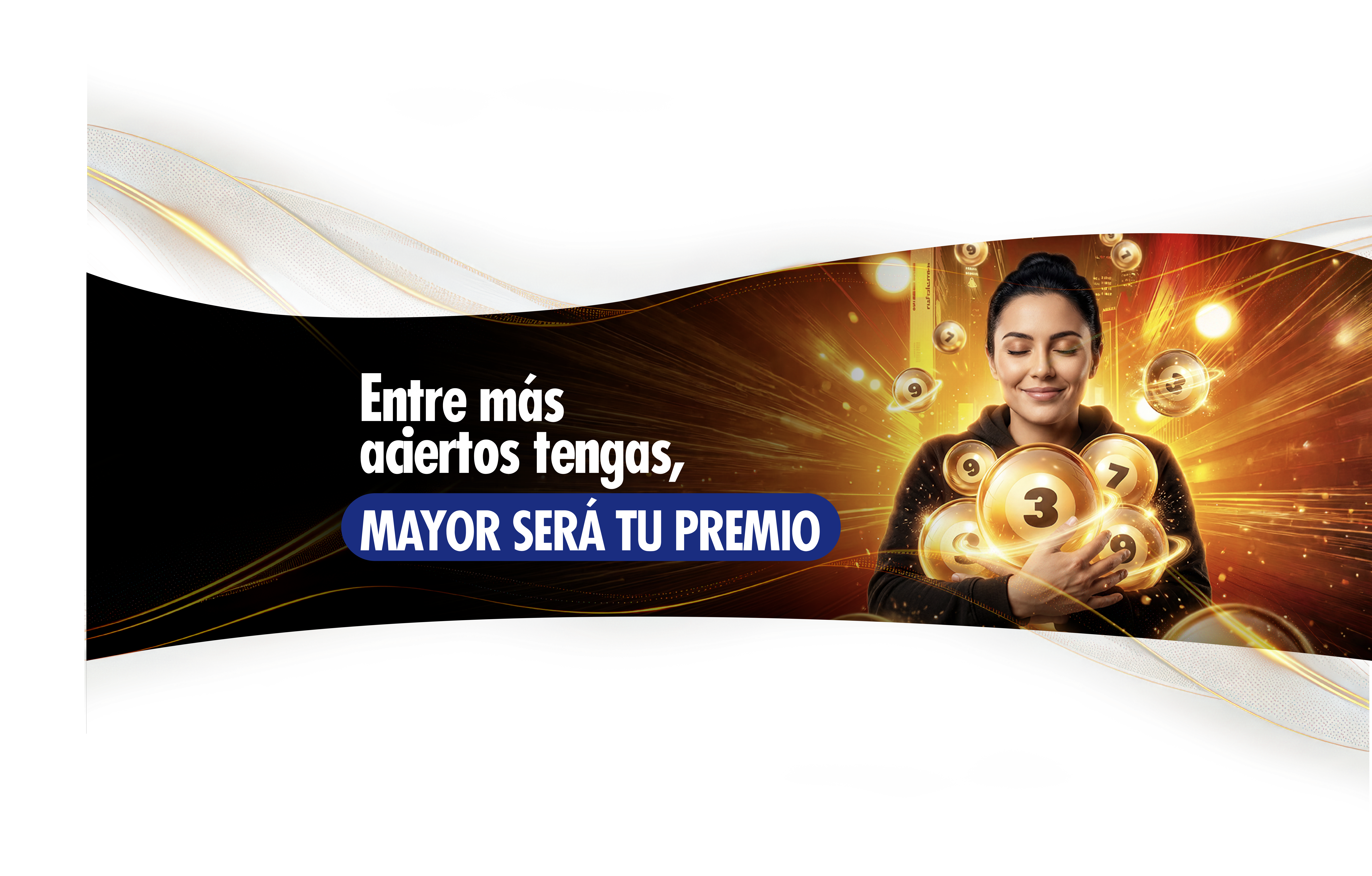 Entre más aciertos tengas, mayor será tu premio